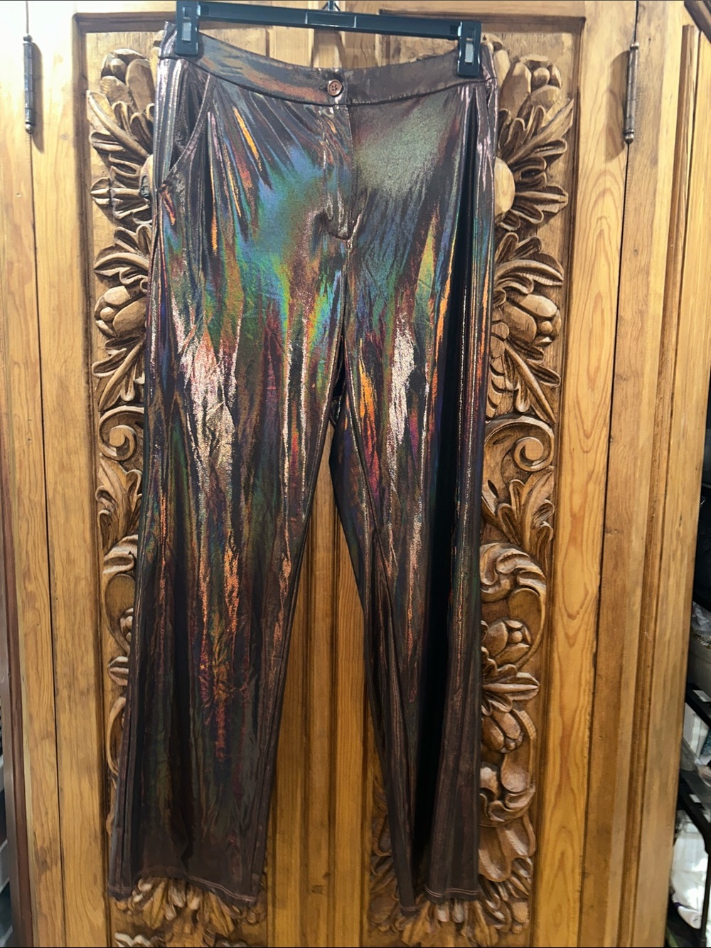 NWT Sincerely Jules large shimmery copper pants